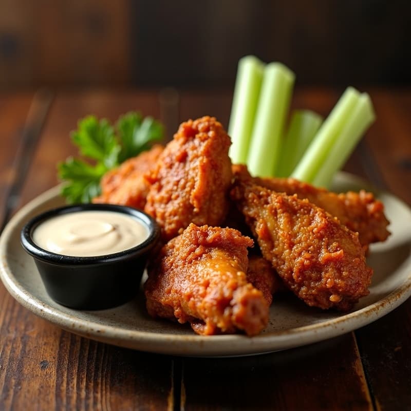 SAWBUCKS signature chicken wings