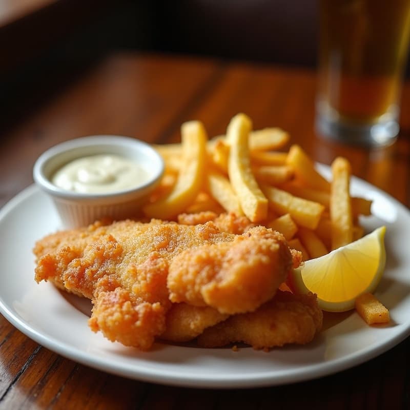 Classic fish and chips
