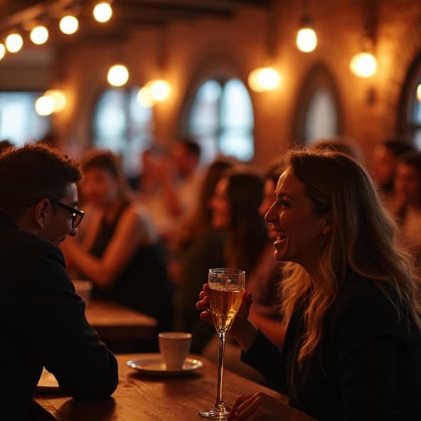 Pub event night with community